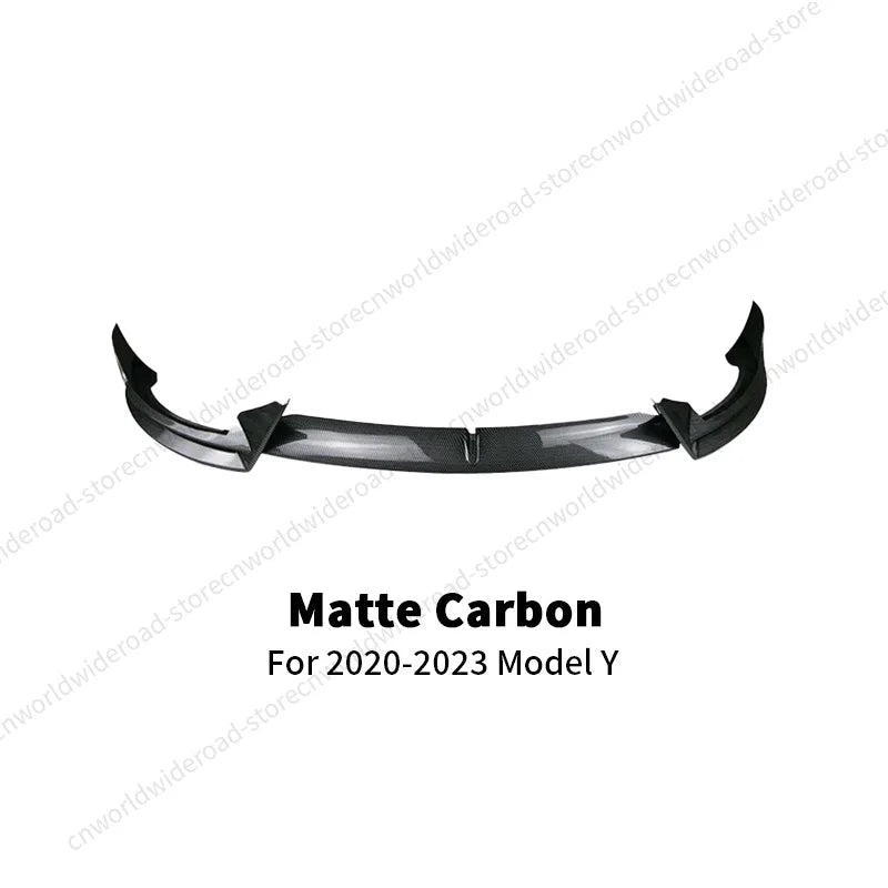 For Tesla Model 3 Y 2016-2023 Front Lip Sport Bumper Spoiler Model 3 Model Y Auto Accessories AD Sport Body Kit Gloss Matte