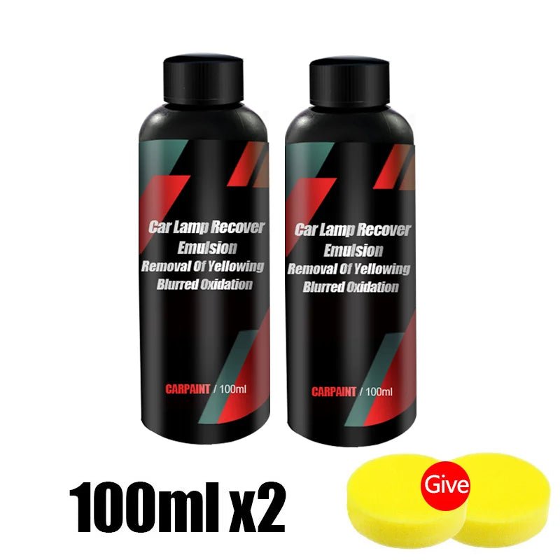 Car Headlight Restoration Polishing Kits Headlamp Repair Kits Car Light Polisher Cleaning Paste Cars Paint Refurbish Agent - shift - knoobs