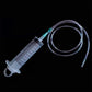 100/300/550ml Large Capacity Syringes Oil Pump With 1m Hose Pet Feeding Measuring Pump Hydroponics Nutrient Big Syringe - shift - knoobs