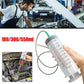 100/300/550ml Large Capacity Syringes Oil Pump With 1m Hose Pet Feeding Measuring Pump Hydroponics Nutrient Big Syringe - shift - knoobs