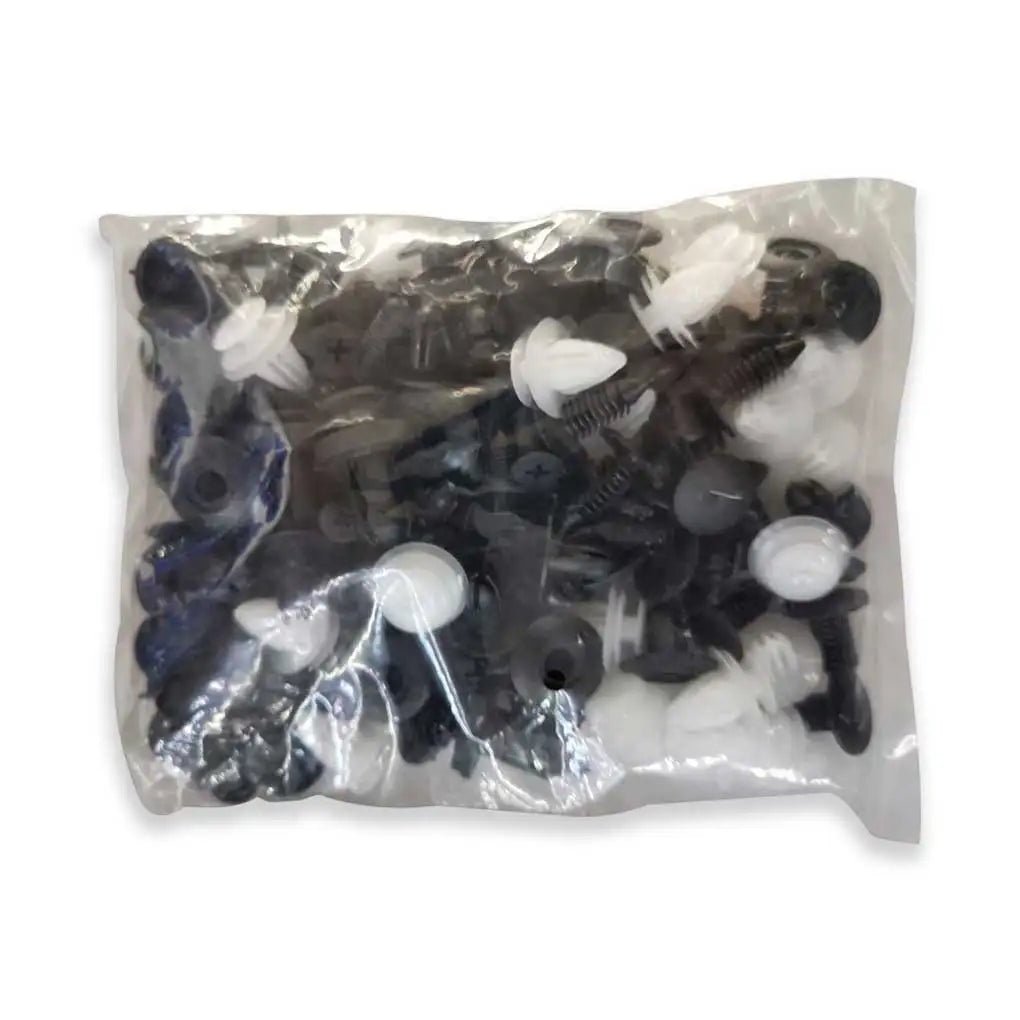 100pcs Auto Fastener Clip Car Fender Push Retainer Pin Rivet Bumper for Door Trim Panel Retainer, Box/Bag Package - shift - knoobs