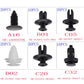 100pcs Auto Fastener Clip Car Fender Push Retainer Pin Rivet Bumper for Door Trim Panel Retainer, Box/Bag Package - shift - knoobs