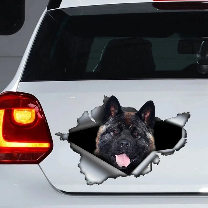 15cm Chocolate Labrador Window Sticker, Chocolate Lab Car Decal, Labrador Decal - shift - knoobs