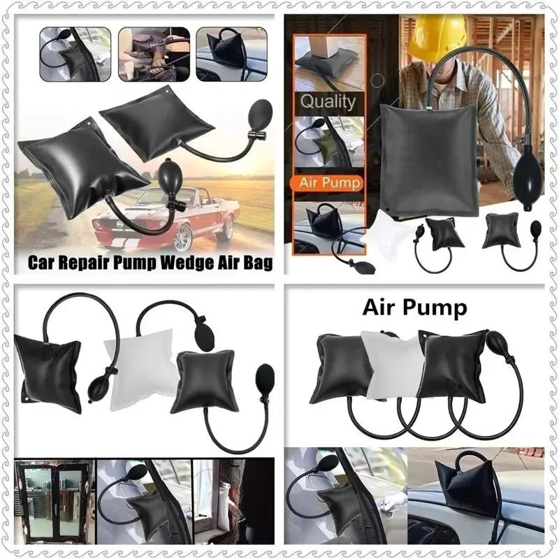 1PC Adjustable Air Pump Automatic,Quick Positioning Repair Tool Thickened Car Door Repair Air Cushion Emergency Open Unlock Tool - shift - knoobs
