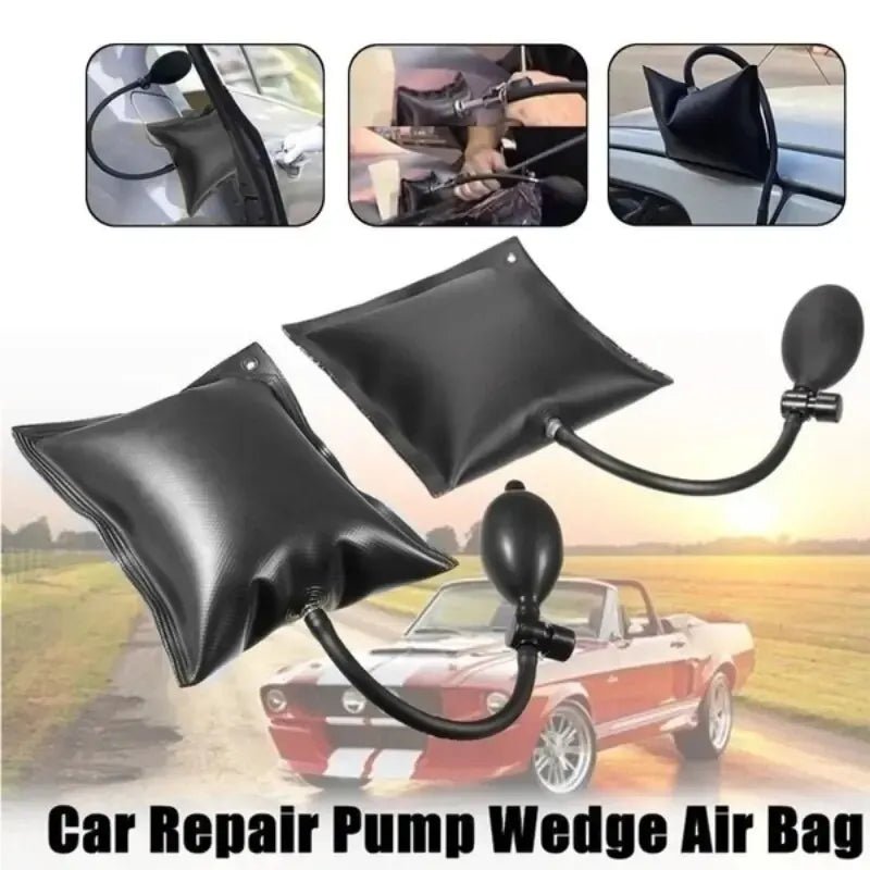 1PC Adjustable Air Pump Automatic,Quick Positioning Repair Tool Thickened Car Door Repair Air Cushion Emergency Open Unlock Tool - shift - knoobs