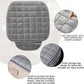 1pc New single piece backless plush car seat cushion for all seasons, non - slip and free of binding - square - shift - knoobs