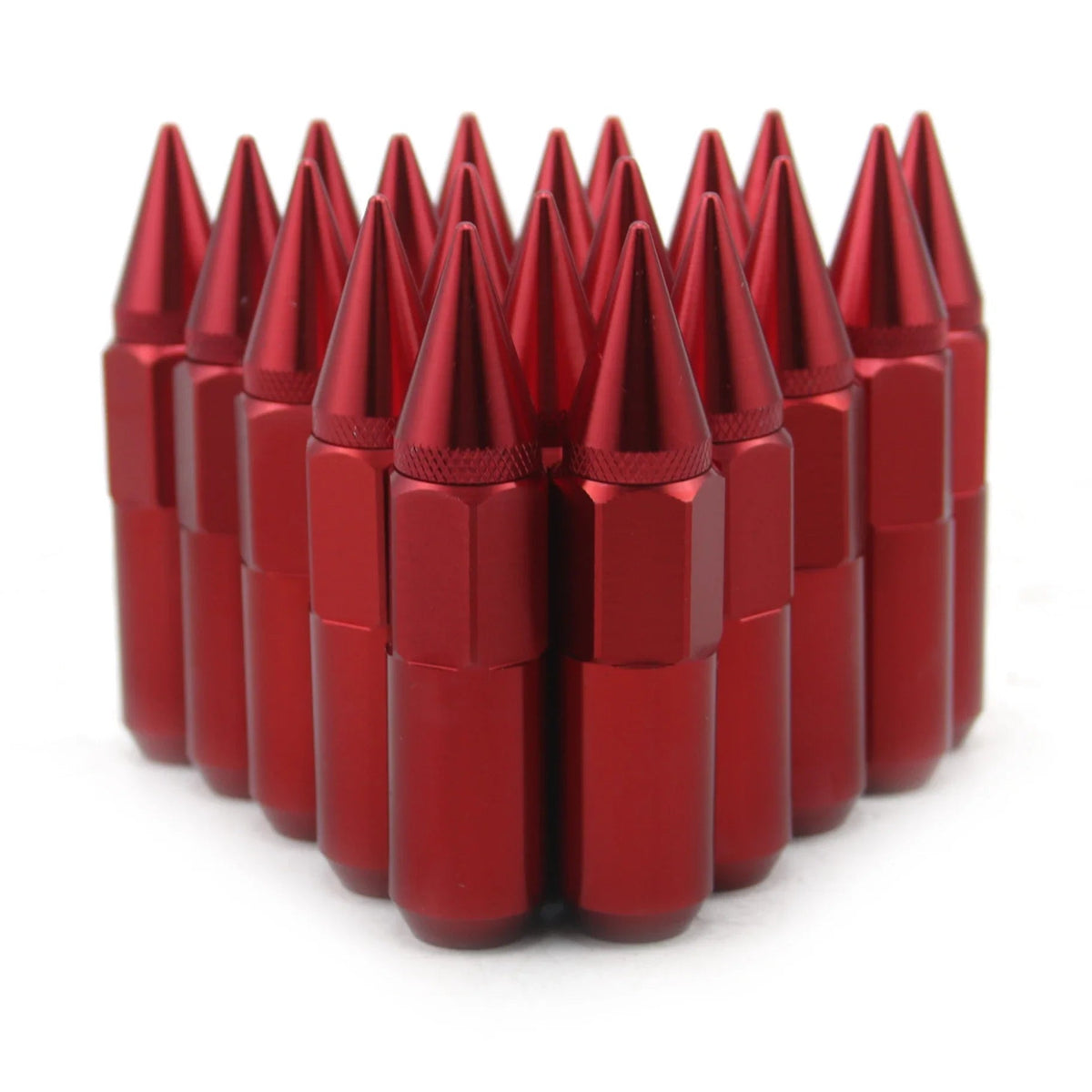 20pcs Jdm Racing Car Accessories Wheel Nuts M12x1.5 M12x1.25 Aluminum 60mm Extended Tuner Spike Lug Nuts For Cadillac Lincoln - shift - knoobs