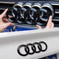 4 Ring ABS Car Hood Front Bonnet Grill Rear Trunk Emblem Logo Badge Sticker Decal For Audi A3 A4 A5 A6 A7 Q2 Q3 Q5 Q8 TT - shift - knoobs