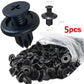 5/100pcs 8mm Plastic Rivets Fasteners Screw Car Bumper Fender Black Rivet Car Fastener Clips for Toyota Focus Kia Nissan Yamaha - shift - knoobs