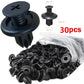 5/100pcs 8mm Plastic Rivets Fasteners Screw Car Bumper Fender Black Rivet Car Fastener Clips for Toyota Focus Kia Nissan Yamaha - shift - knoobs