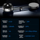 Car Mobile Phone Accessories, Car Mobile Phone Holder Base, Extendable, Electric Vacuum Suction Mobile Phone Holder, with Powerful Magnetic Suction Function, Free Magnetic Suction Accessories, Extended Connecting Rod, Automat