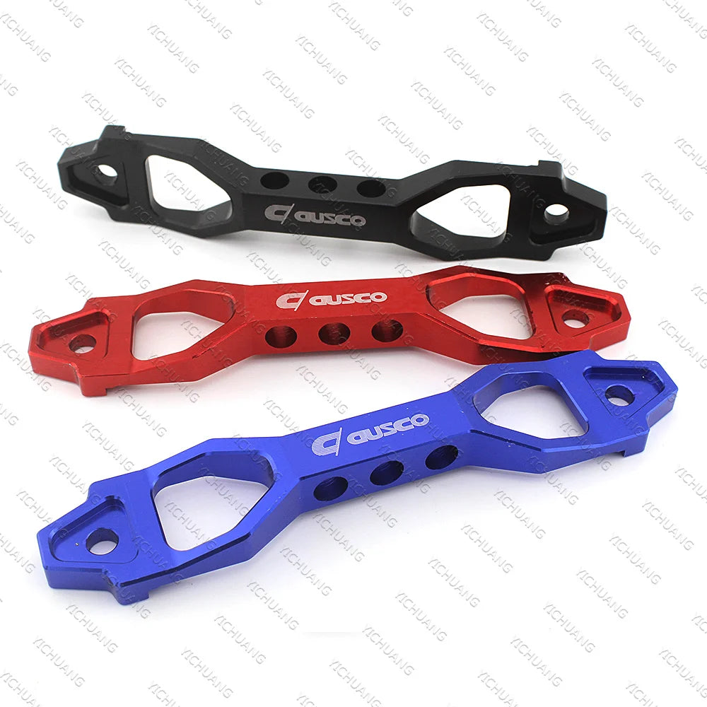 CAUSCO Car Racing Battery Tie Down Universal Aluminum Battery Fasten Bracket Holder 14cm 19cm