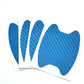 4Pcs/Set Car Door Sticker Carbon Fiber Scratches Resistant Cover Auto Handle Protection Film Exterior Styling Car Accessories
