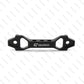 CAUSCO Car Racing Battery Tie Down Universal Aluminum Battery Fasten Bracket Holder 14cm 19cm
