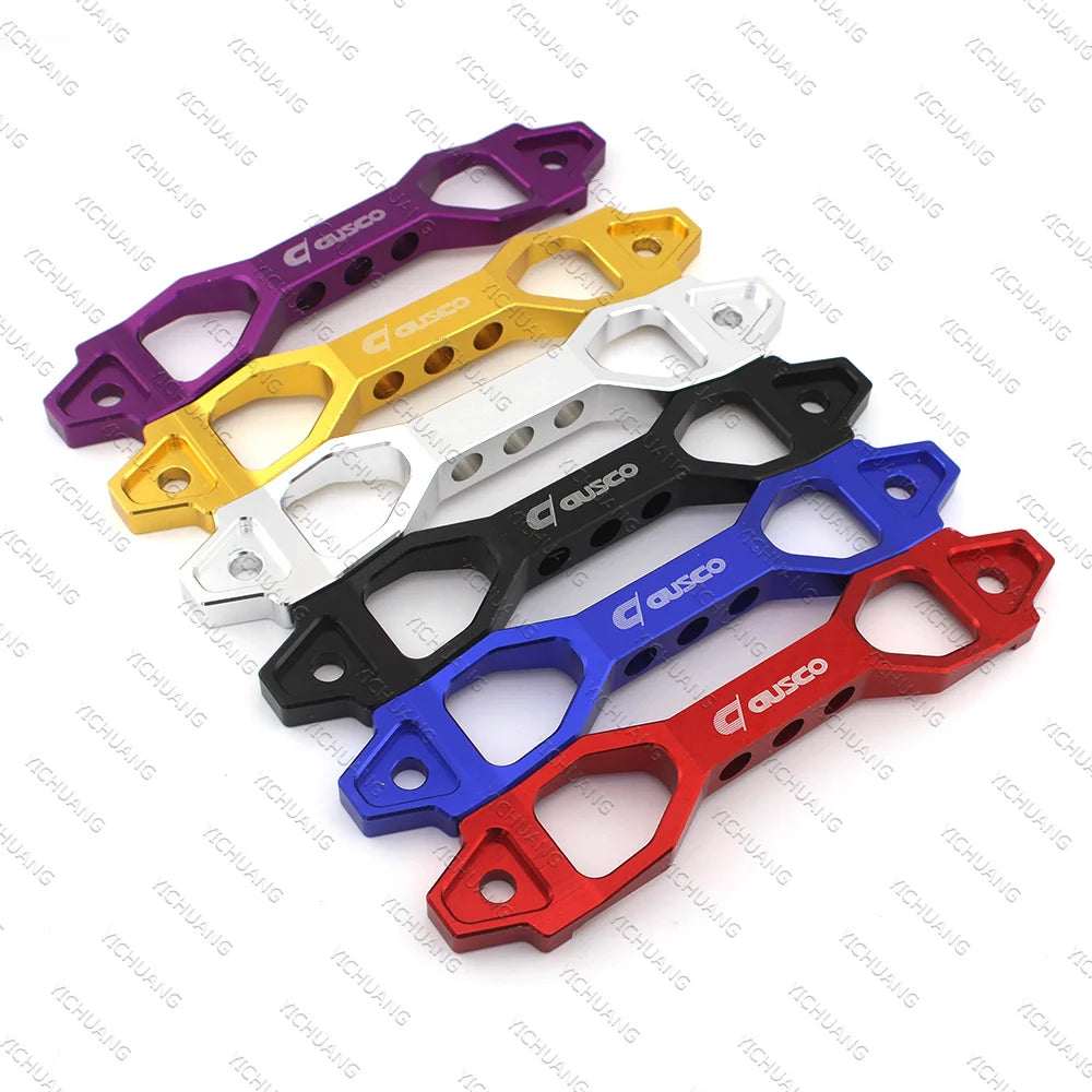 CAUSCO Car Racing Battery Tie Down Universal Aluminum Battery Fasten Bracket Holder 14cm 19cm