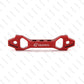 CAUSCO Car Racing Battery Tie Down Universal Aluminum Battery Fasten Bracket Holder 14cm 19cm