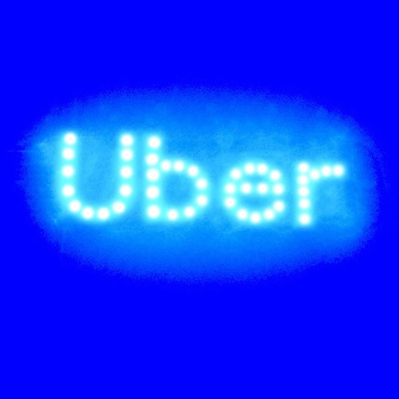 Light Sign For Car, Light Decal For Car Windshield With Suction Cups, Taxi Sign Light, Cab Indicator Lamp, Cigarette Lighter/USB