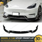 For Tesla Model 3 Y 2016-2023 Front Lip Sport Bumper Spoiler Model 3 Model Y Auto Accessories AD Sport Body Kit Gloss Matte