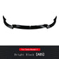 For 2021-2024 Tesla Model 3/Y Deflector Front Bumper Lip Chin Guard Trim Styling Cover Modified Body Kit Diffuser Accessories