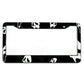 Game Series US Standard License Plate Frame US Canada Mexico License Plate Frame Aluminum Alloy License Plate Cover