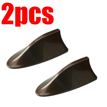 Car Radio Shark Fin Car Shark Antenna Radio FM Signal Design for All Automobiles Aerials Auto Exterior Styling Replacement Parts