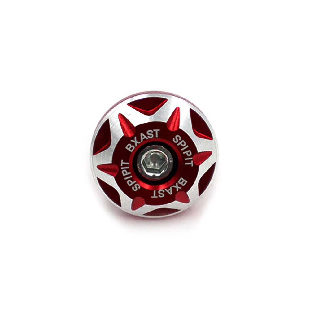 Motorcycle License Plate Screw Cover Shell CNC 6MM Holes License Plate Screws Scooter Accessories Electric Motorcycle Parts