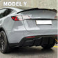 For Tesla Model Y 3 Highland Model 3 Spoiler Tail Wing Rear Trunk Lid Spoiler Wing Black and Carbon Fiber Pattern Body Kit