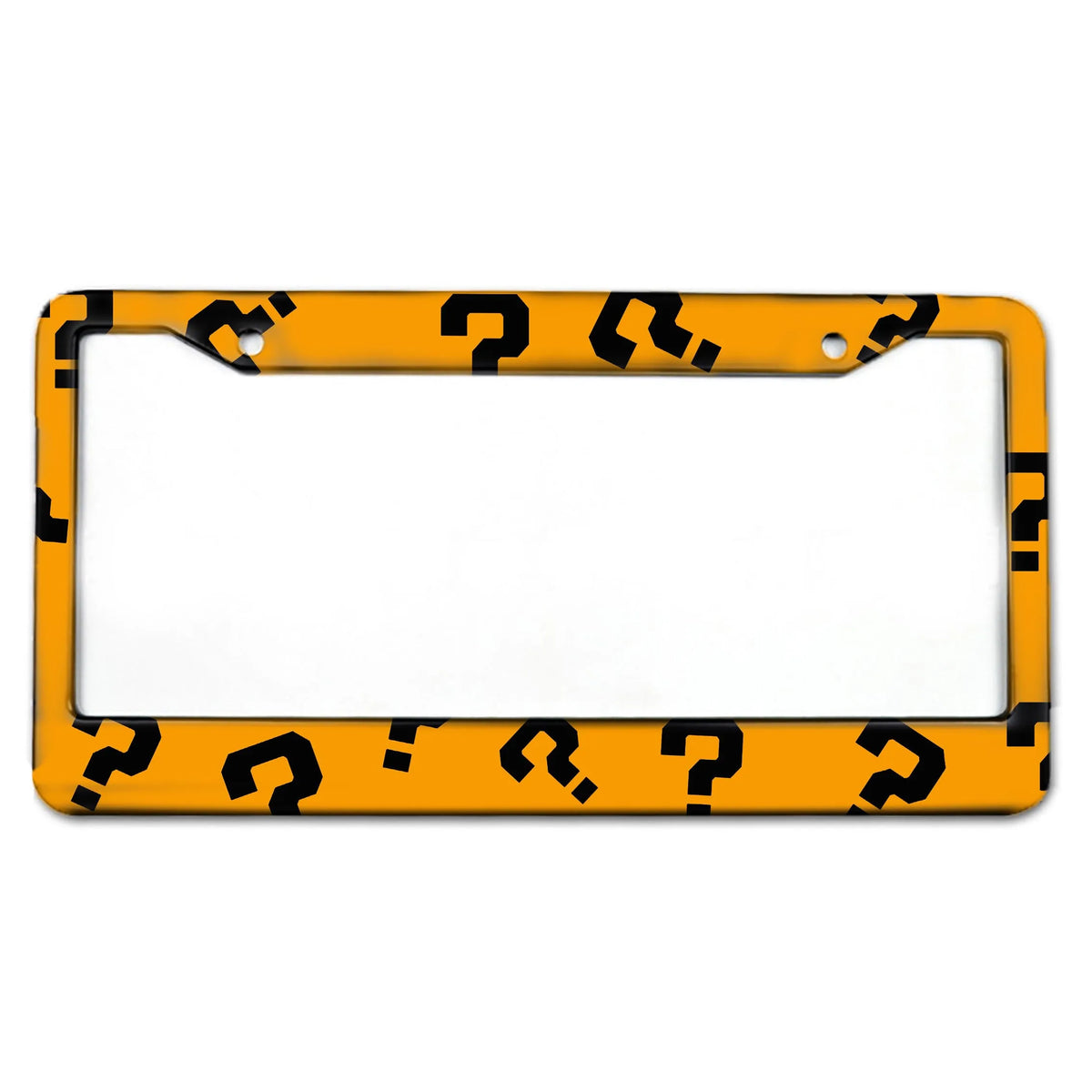 Game Series US Standard License Plate Frame US Canada Mexico License Plate Frame Aluminum Alloy License Plate Cover