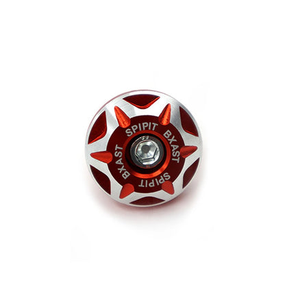 Motorcycle License Plate Screw Cover Shell CNC 6MM Holes License Plate Screws Scooter Accessories Electric Motorcycle Parts