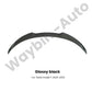 Fast Aero Tesla Body Kits For Model 3 Y 2017- 2023 Glossy Black Rear Diffuser Spoiler Front Bumper Lip Side Skirt Tunning Parts