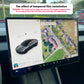 Tempered Glass Film Protector for New Tesla Model 3 Y Highland 2024 Rear Row Center Control Touch Screen Protective Film
