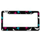 Game Series US Standard License Plate Frame US Canada Mexico License Plate Frame Aluminum Alloy License Plate Cover
