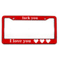 The license plate frame is suitable for the United States, Canada, Mexico