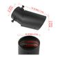 Dual/Single Exhaust Tip Inlet Bolt-on Square Round Edge Tailpipe Muffler Tip Double Outlets Tailpipe Replacement Accessory ﻿