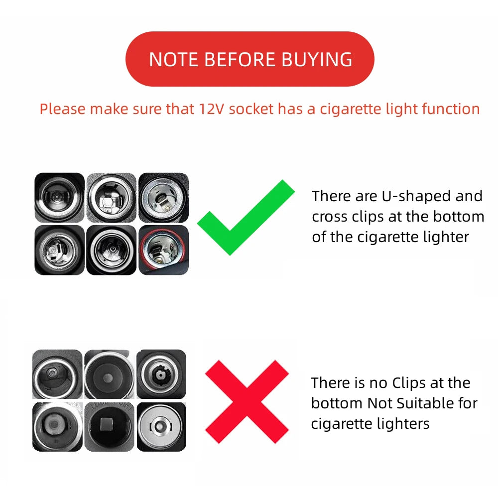 Aluminum 12V Car Cigarette lighter tools For bmw e46 bmw e90 golf 4 audi a4 a6 Q5 b8 golf 7 golf 6 mercedes  cars accessories