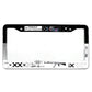 The license plate frame is suitable for the United States, Canada, Mexico