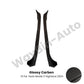 Fresh Aero For Tesla Model 3 Highland 2023-202 Body Kits Glossy Carbon Black Bumper Lip Rear Diffuser Spoiler Tuning Accessories