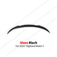 For Tesla Model Y 3 Highland Model 3 Spoiler Tail Wing Rear Trunk Lid Spoiler Wing Black and Carbon Fiber Pattern Body Kit