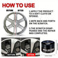 Wheel hub Scratch Repair wax - Automobile tire detail repair and deep conditioning, hot selling