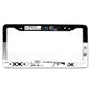 The license plate frame is suitable for the United States, Canada, Mexico
