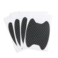 6Color 4Pcs Car Door Sticker Carbon Fiber Scratches Resistant Cover Auto Handle Protection Film Exterior Styling Accessories
