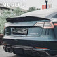For Tesla Model Y 3 Highland Model 3 Spoiler Tail Wing Rear Trunk Lid Spoiler Wing Black and Carbon Fiber Pattern Body Kit
