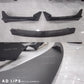 For Tesla Model 3 Y 2017-2023  Front Lip AD Body Kit Glossy Black Sport Bumper Spoiler Model 3 Model Y Auto Accessories
