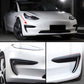 Body Kit Styling Decoration Front Fog Lamp Light Frame Trim Eyebrow Wind Splitter Spoiler For Tesla Model 3 Y 2016-2023 Tuning