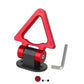 2 designs Car Styling Trailer Hooks Sticker Decoration Car Auto Rear Front Trailer Simulation Racing Ring Vehicle Towing Hook