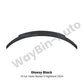 Fresh Aero For Tesla Model 3 Highland 2023-202 Body Kits Glossy Carbon Black Bumper Lip Rear Diffuser Spoiler Tuning Accessories
