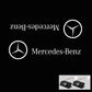 Car Dynamic Rearview Mirror Carpet Light Angel Wings Projection lamp For Mercedes benz W177 W247 W205 W222 GLA GLB GLC GLS EQC
