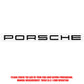 3D ABS Badge Car Porsche Emblem Sticker Decal Auto Trunk Stickers Accessories For Porsche Panamera 911 Carrera S Cayman Boxster
