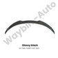 Fast Aero Tesla Body Kits For Model 3 Y 2017- 2023 Glossy Black Rear Diffuser Spoiler Front Bumper Lip Side Skirt Tunning Parts