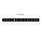 For Mercedes Benz GLK350 C Class CLS C218 SLK W172 W204 W212 W218 W207 W220 Black Car Button Repair Sticker Decals Stickers